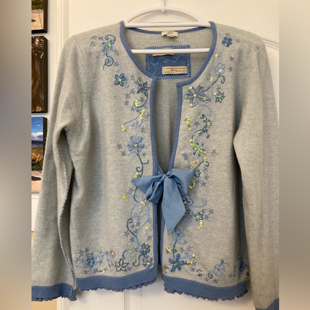 Limited edition J Jill “delight in the details” sweater